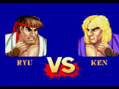 Screen ze hry Street Fighter Collection 2