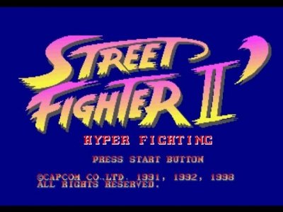 Screen ze hry Street Fighter Collection 2