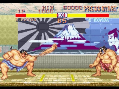 Screen ze hry Street Fighter Collection 2