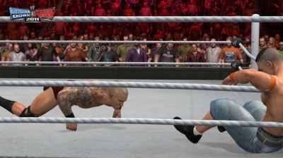 Screen ze hry WWE SmackDown vs. Raw 2011
