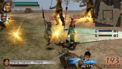 Screen ze hry Dynasty Warriors Vol. 2