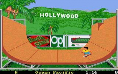 Screen ze hry California Games