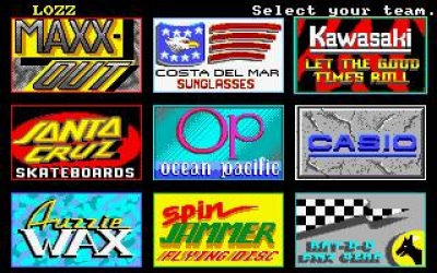 Screen ze hry California Games