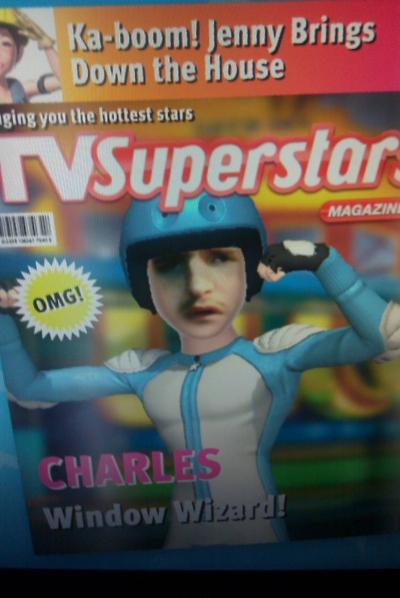 Screen ze hry TV Superstars