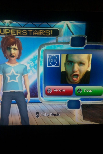 Screen ze hry TV Superstars