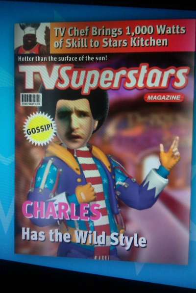 Screen ze hry TV Superstars