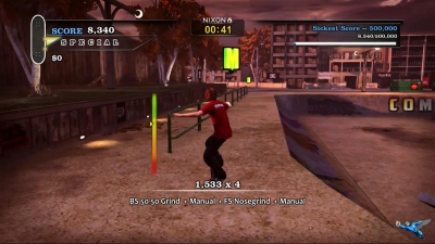 Screen ze hry Tony Hawks Pro Skater HD