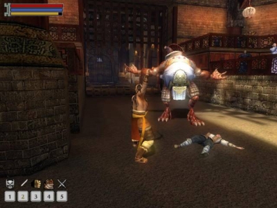Screen ze hry Jade Empire