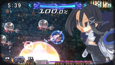 Screen ze hry Prinny 2: Dawn of Operation Panties, Dood!