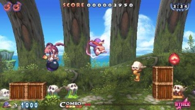 Screen ze hry Prinny 2: Dawn of Operation Panties, Dood!