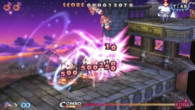 Screen ze hry Prinny 2: Dawn of Operation Panties, Dood!
