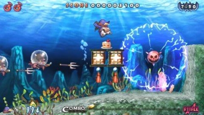 Screen ze hry Prinny 2: Dawn of Operation Panties, Dood!