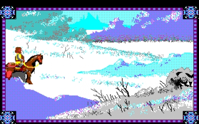 Screen ze hry Conquests of Camelot: The Search for the Grail