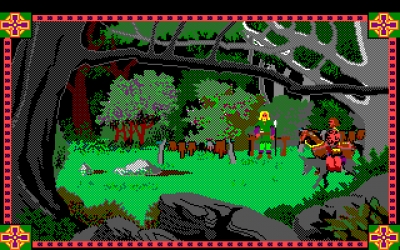 Screen ze hry Conquests of Camelot: The Search for the Grail