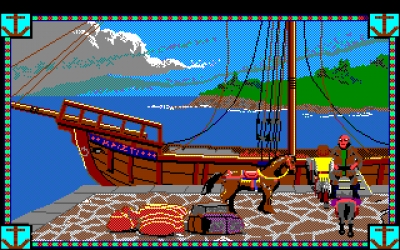 Screen ze hry Conquests of Camelot: The Search for the Grail