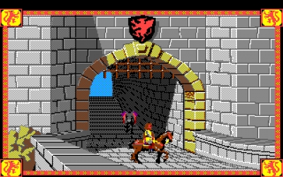 Screen ze hry Conquests of Camelot: The Search for the Grail