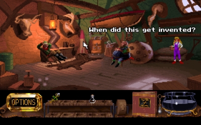Screen ze hry The Legend of Kyrandia: Hand of Fate