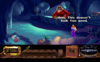 Screen ze hry The Legend of Kyrandia: Hand of Fate