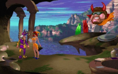 Screen ze hry The Legend of Kyrandia: Malcolm�s Revenge