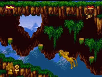 Screen ze hry Disneys The Lion King