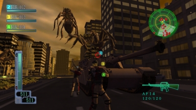 Screen ze hry Earth Defense Force 2017 Portable