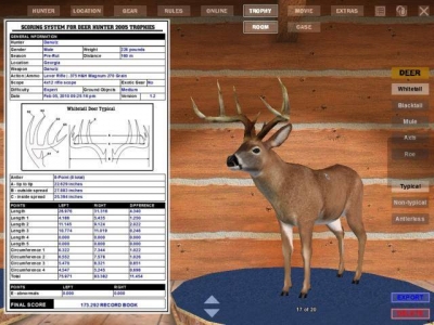 Screen ze hry Deer Hunter 2005