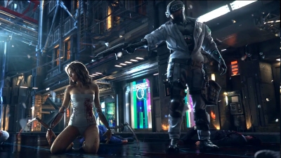 Artwork ke he Cyberpunk 2077