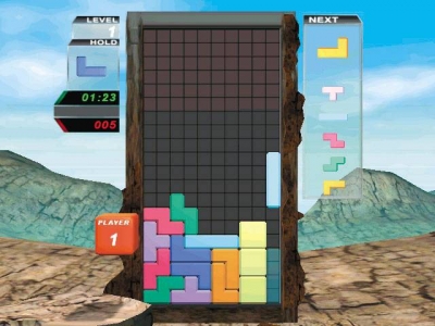 Screen ze hry Tetris Worlds