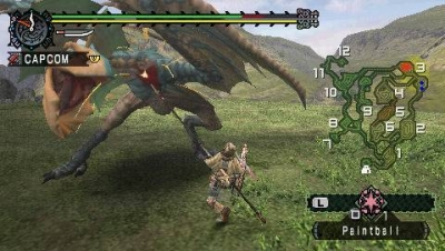 Screen ze hry Monster Hunter Freedom Unite
