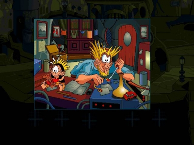 Screen ze hry The Bizarre Adventures of Woodruff and the Schnibble