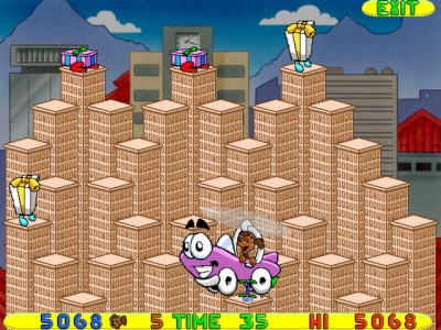 Screen ze hry Putt-Putt and Pep�s Dog on a Stick
