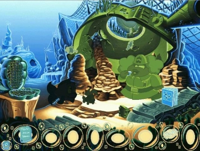 Screen ze hry Freddi Fish 5: The Case of the Creature of Coral Cove