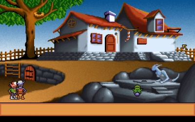 Screen ze hry Gobliins 2: The Prince Buffoon