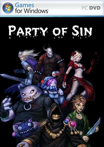 Obal hry Party of Sin