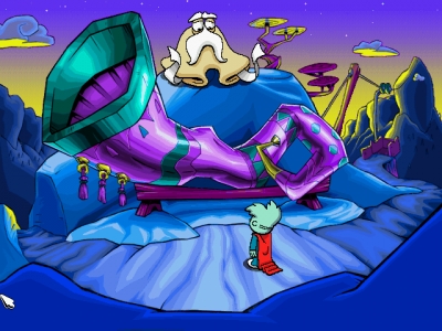Screen ze hry Pajama Sam 3: You Are What You Eat from Your Head to Your Feet
