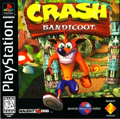 Obal hry Crash Bandicoot Rus