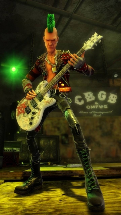 Screen ze hry Guitar Hero: Warriors of Rock