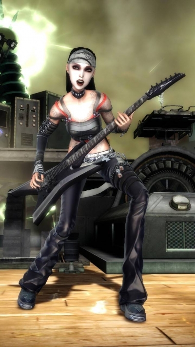Screen ze hry Guitar Hero: Warriors of Rock