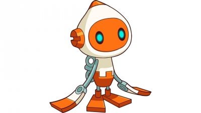 Artwork ke he Tokobot Plus: Mysteries of the Karakuri