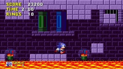 Screen ze hry Sega Genesis Collection