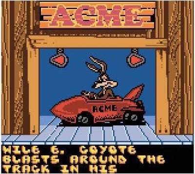 Screen ze hry Looney Tunes Racing