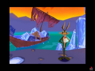 Screen ze hry Looney Tunes: Sheep Raider