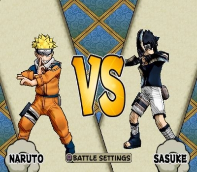 Screen ze hry Naruto: Ultimate Ninja Heroes