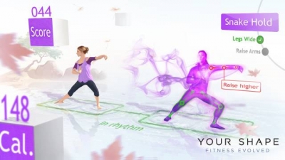 Screen ze hry Your Shape: Fitness Evolved