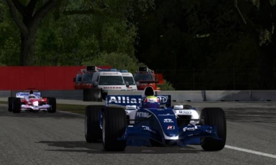 Screen ze hry Formula One Championship Edition