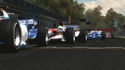 Screen ze hry Formula One Championship Edition