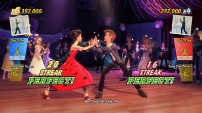 Screen ze hry Grease Dance