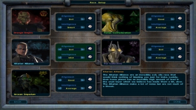 Screen ze hry Galactic Civilizations I: Ultimate Edition