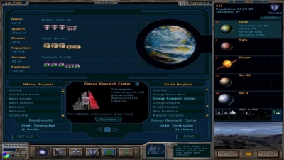 Screen ze hry Galactic Civilizations I: Ultimate Edition