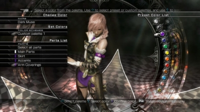 Screen ze hry Lightning Returns: Final Fantasy XIII